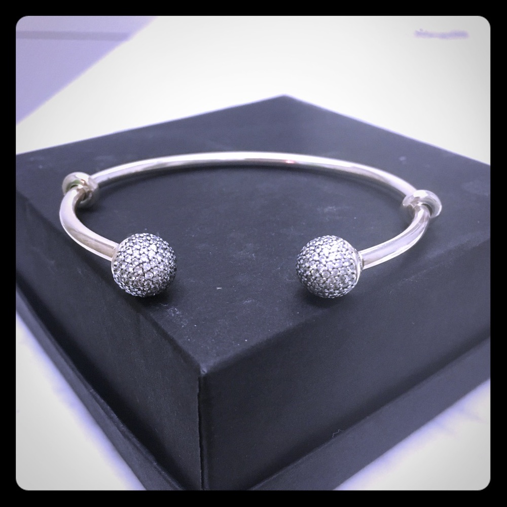 Pandora Open cz bangle